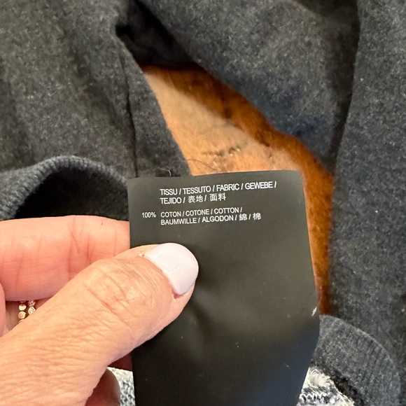 Saint Laurent YSL Lightning Bolt Graphic Sweatshirt Sz M fits like a Small - Picture 7 of 9